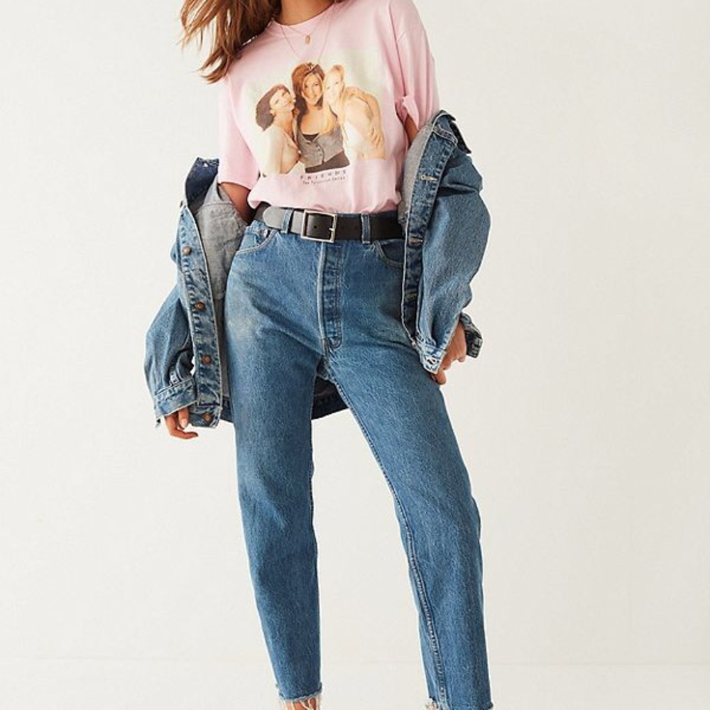 UO Friends Show Girls Faded Tee